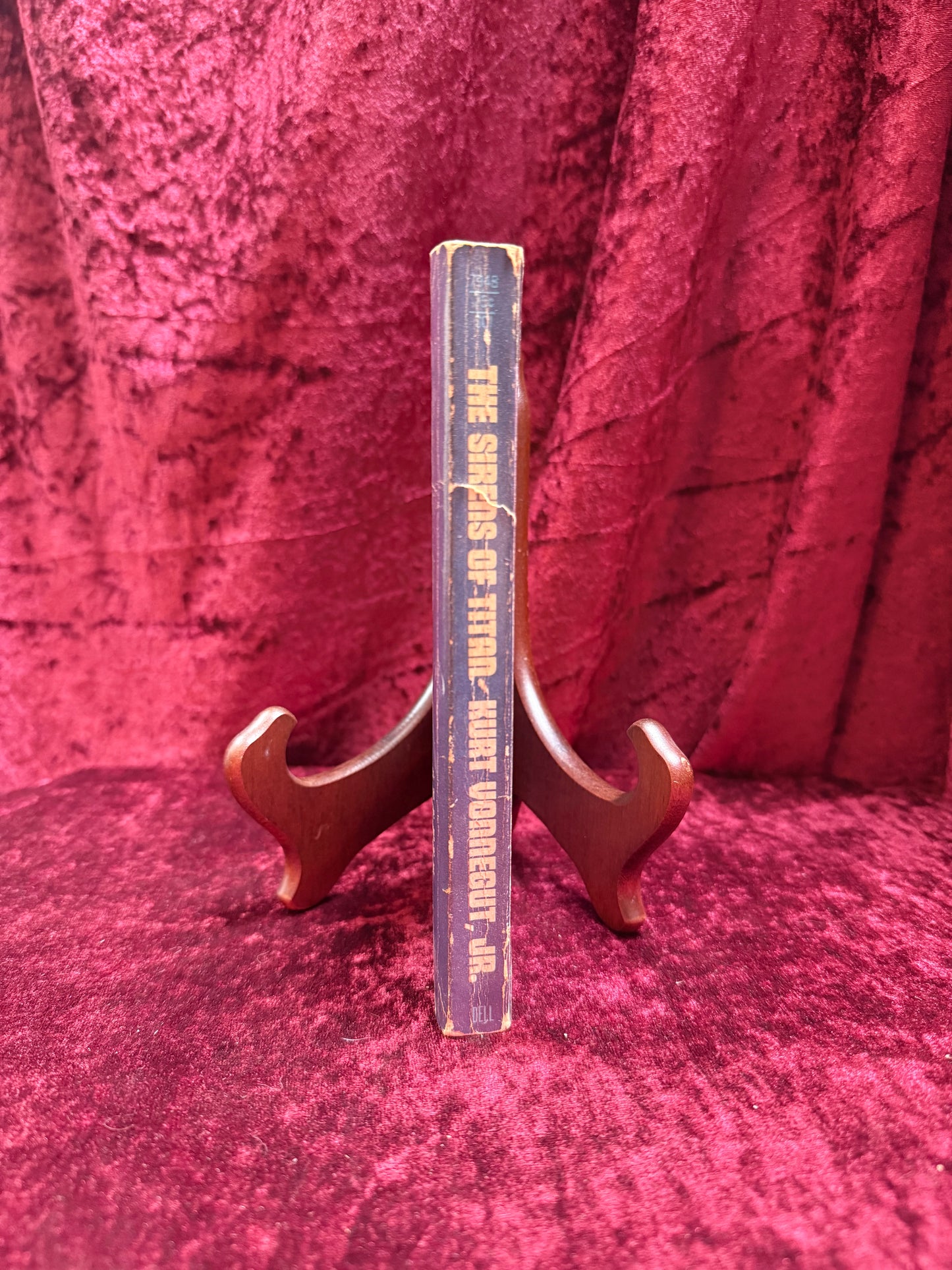 Vintage Paperback Book - The Sirens Of Titan - Kurt Vonnegut Jr. - 1966