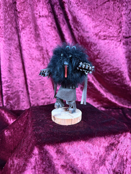 Vintage Kachina Doll - 5" Tall Bear Spirit