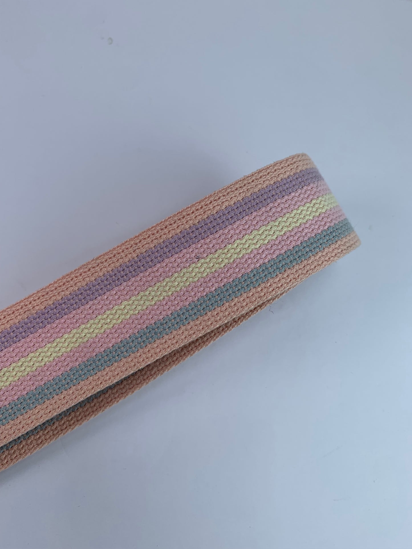 Vintage Accessories - Pastel Rainbow Luggage Strap - Posey Company