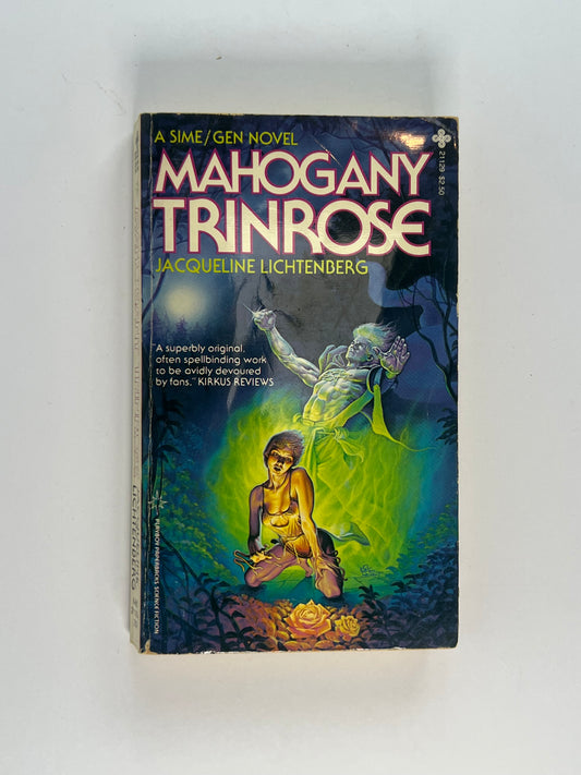 Vintage Paperback - Mahogany Trinrose - Jacqueline Lichtenberg - 1982 Playboy Paperbacks