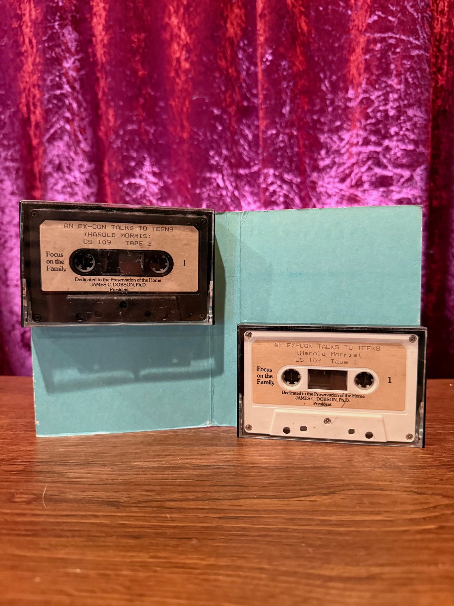 Cassette Tape - An Ex-Con Talks To Teens - Harold Morris - 1996