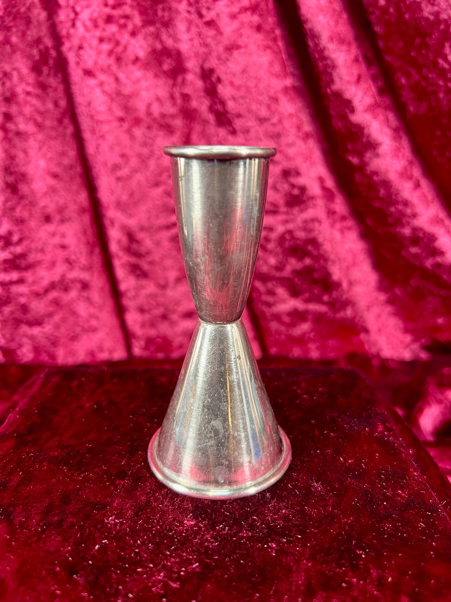 Vintage Barware - Jigger - Silver Metal
