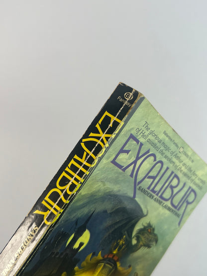 Vintage Paperback - Excalibur - Sanders Anne Laubenthal - 1977 Ballantine Books