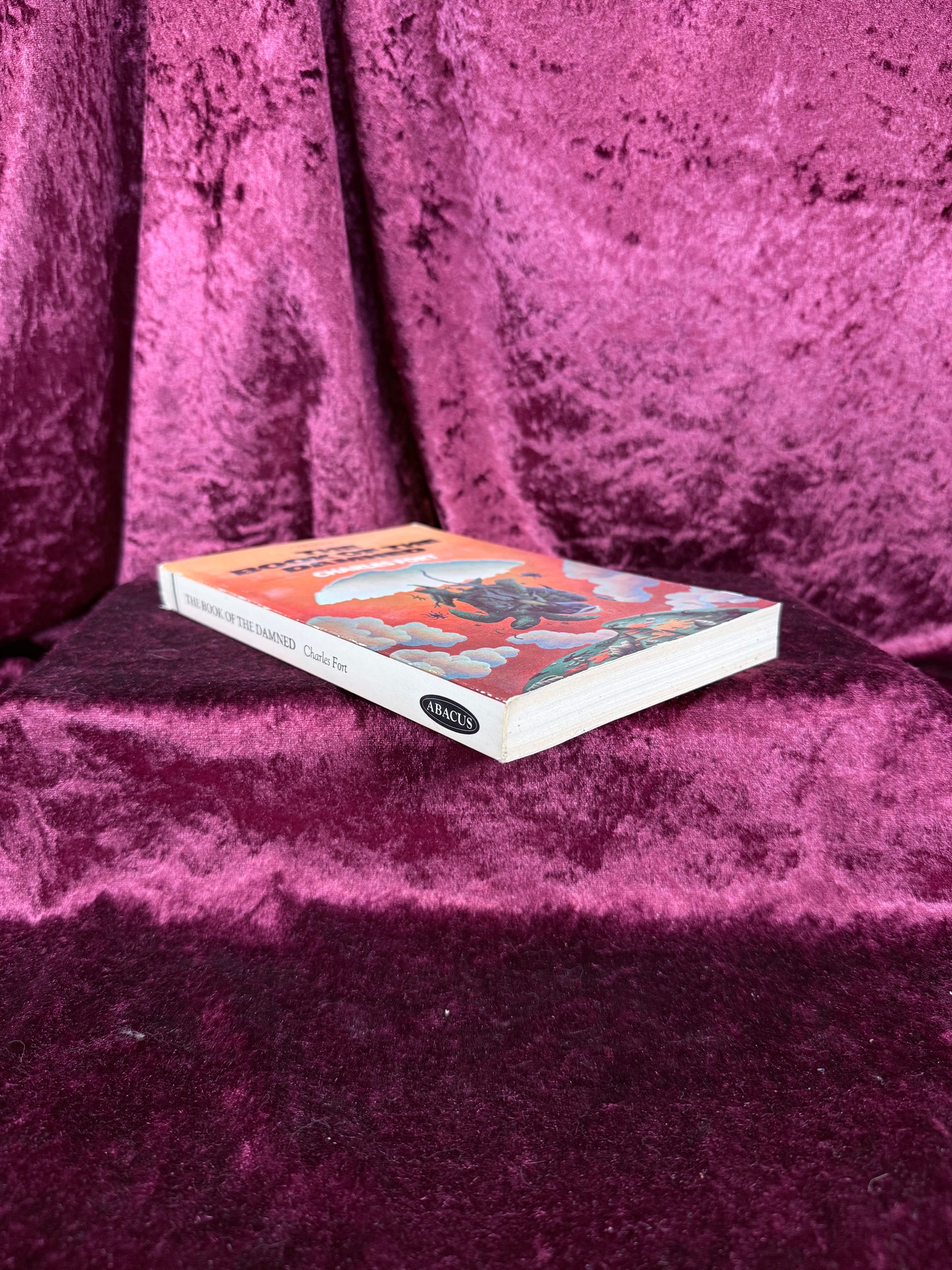 Vintage Paperback Book – The Book of the Damned Charles Fort 1974 Edition