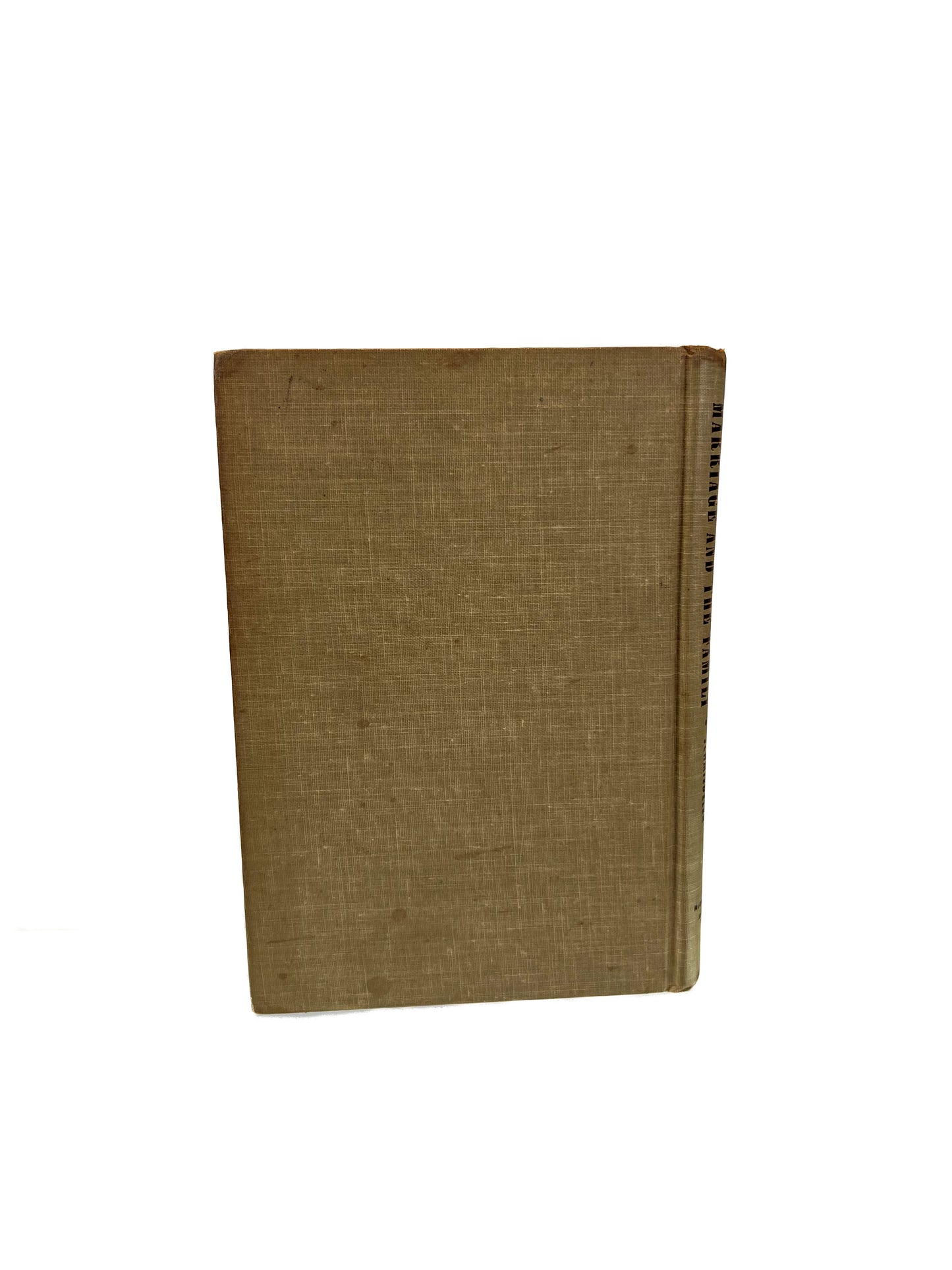 Vintage Hardcover - Marriage And The Family - Edgar Schmiedeler, O.S.B. - 1946