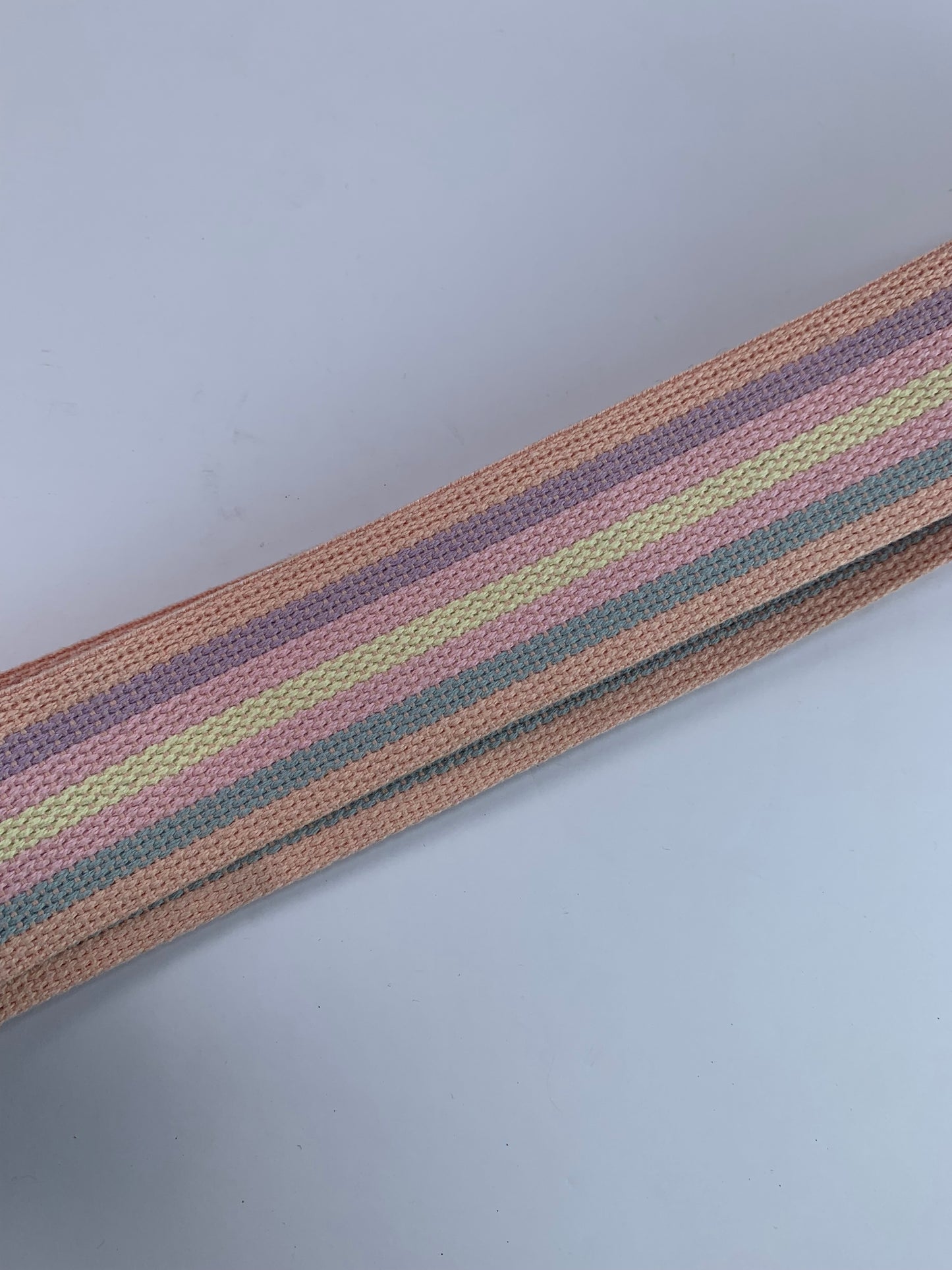 Vintage Accessories - Pastel Rainbow Luggage Strap - Posey Company