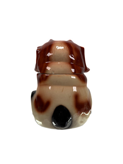 Vintage Ceramics - Beagle Dog Cookie Jar - McCoy Pottery Made in U.S.A