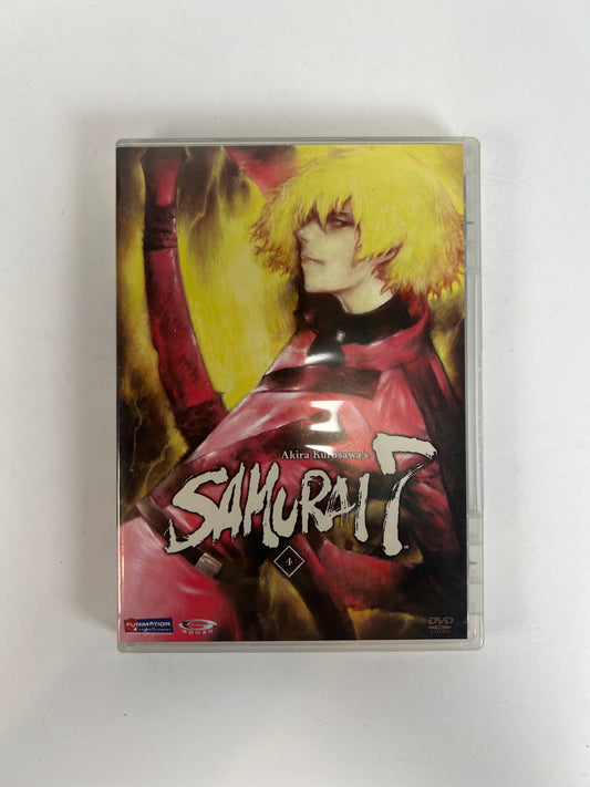 DVD - Samuai 7 - Volume 4 - Akira Kurosawa - English / Japanese - Funimation - 2004