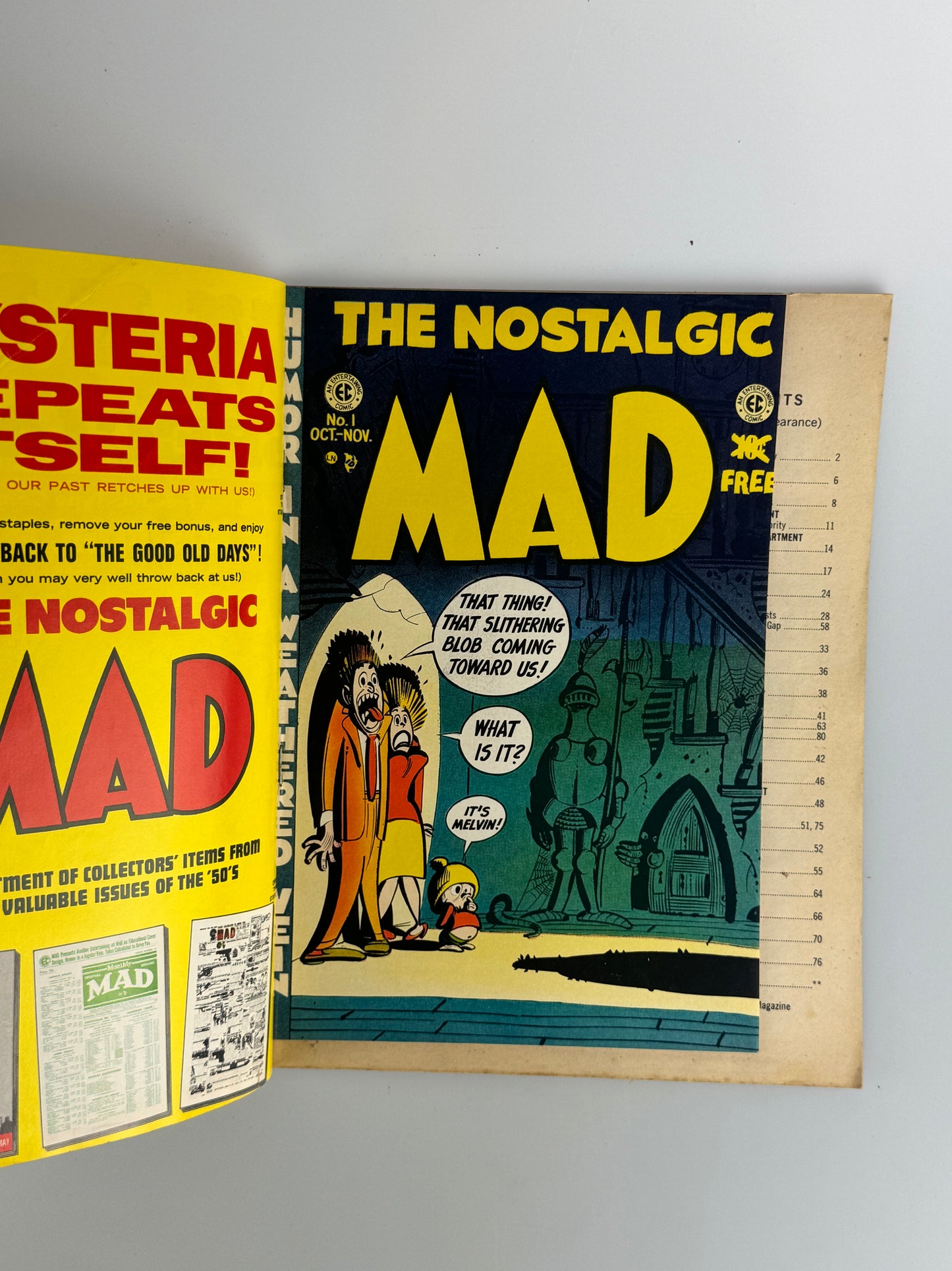 Vintage Mad Magazine - Mad Special - 1972 - #9 - with Comic Insert