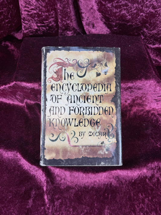 Vintage Hardcover Book – The Encyclopedia of Ancient and Forbidden Knowledge Zolar 1970