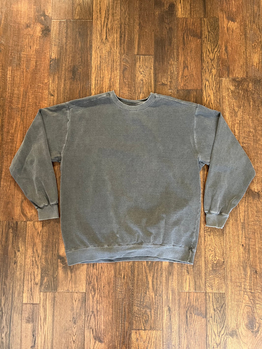 Vintage Clothing - Pullover Sweatshirt - Cool Grey - X-Large - Comfort Colors