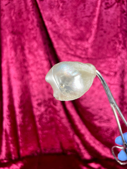 Vintage Christmas - Handblown Glass Ornament - Smiling Snow Bear - Department 56