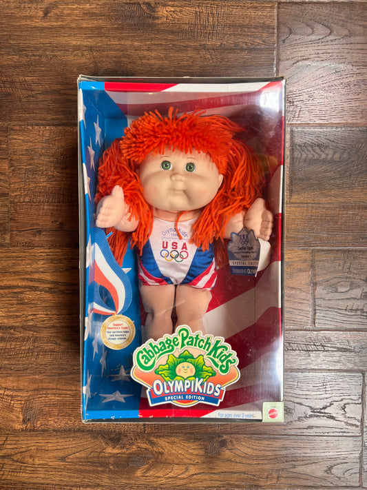 Vintage Collectibles - Cabbage Patch Kids - OlympiKids Special Edition - Swimming - New In Box - 1996 Mattel
