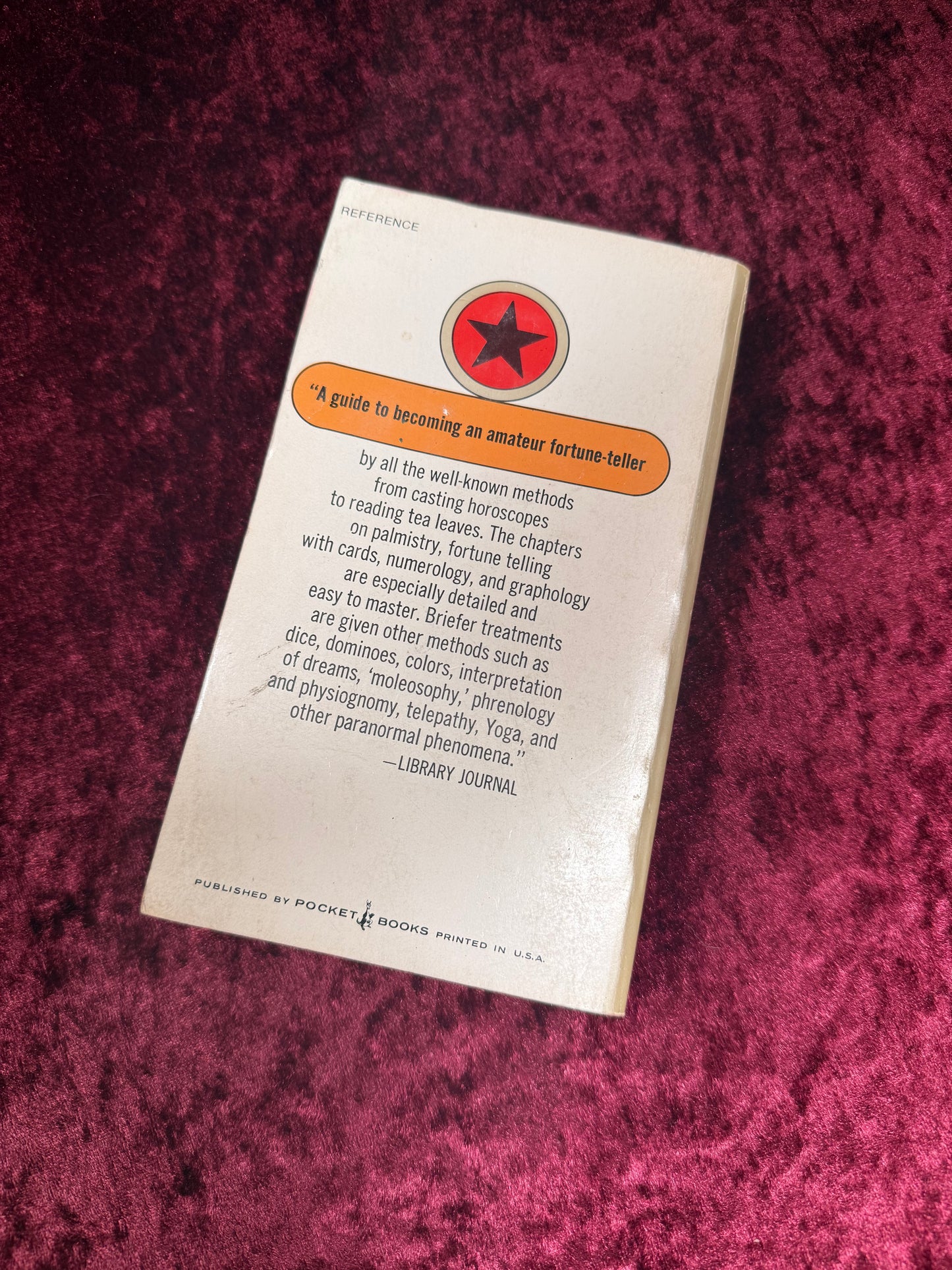 Vintage Paperback Book - The Complete Illustrated Book of the Psychic Sciences - 1968
