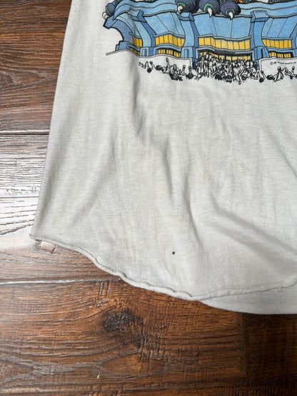 Vintage Clothing - Raglan Baseball 3/4 Sleeve Shirt - The Rolling Stones 1981 Tour - The Knits - Large