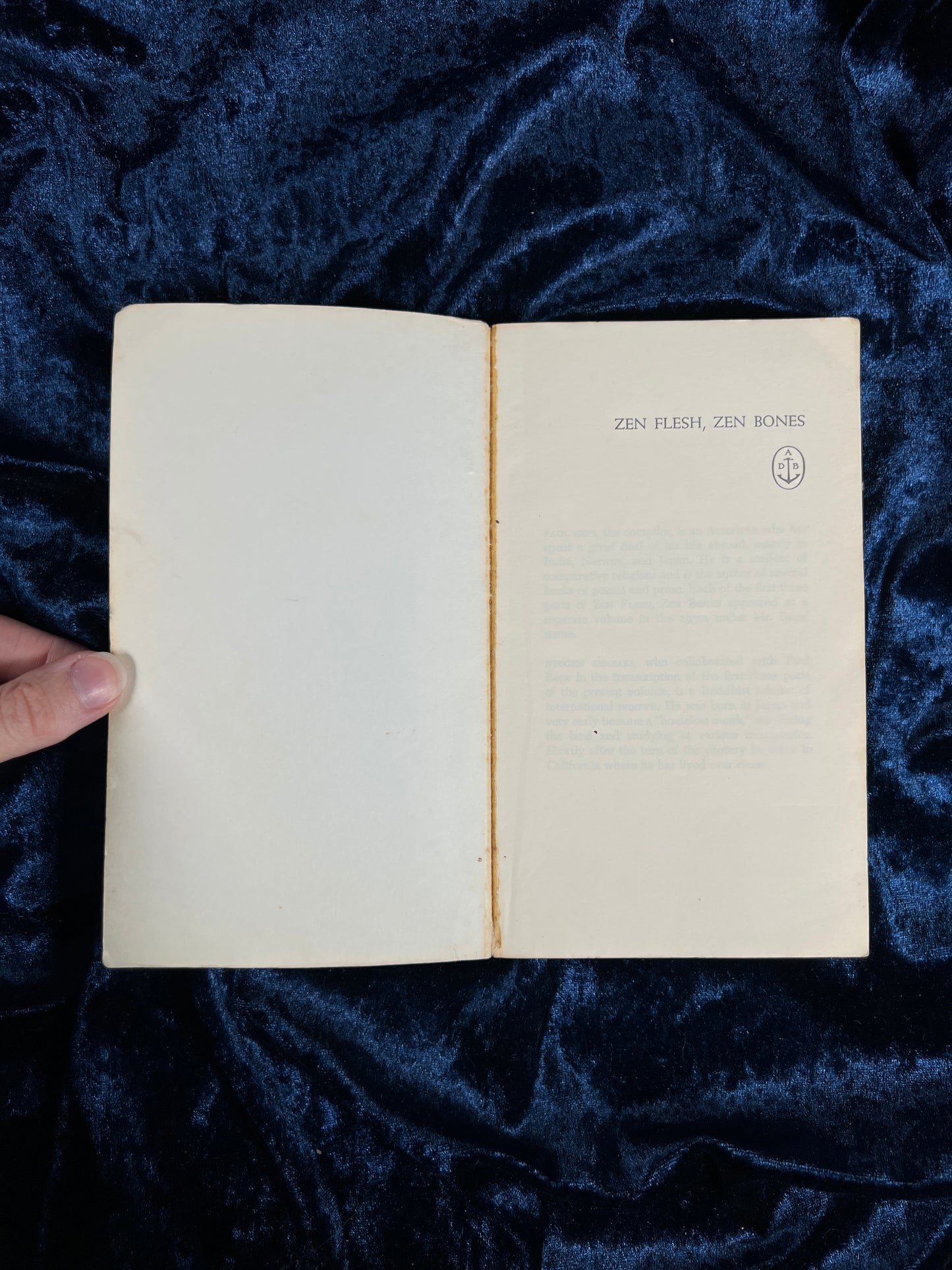 Vintage Zen Flesh, Zen Bones Book – Paul Reps Buddhist Writings Paperback