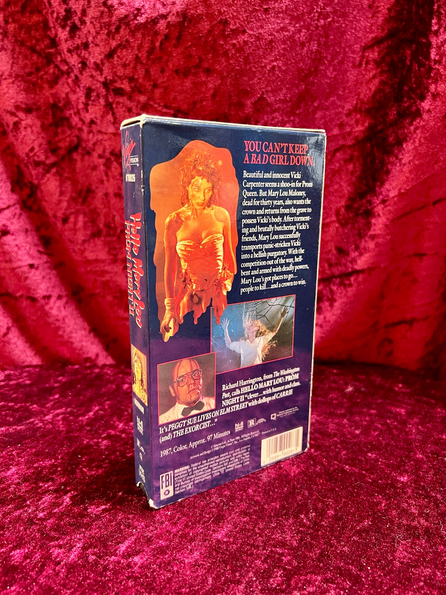 VHS - Prom Night 2 - Hello Mary Lou - 1987