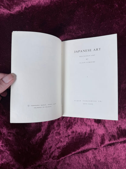 Vintage Japanese Art Religious Art by Alain Lemière 1958 Paperback Tudor Edition