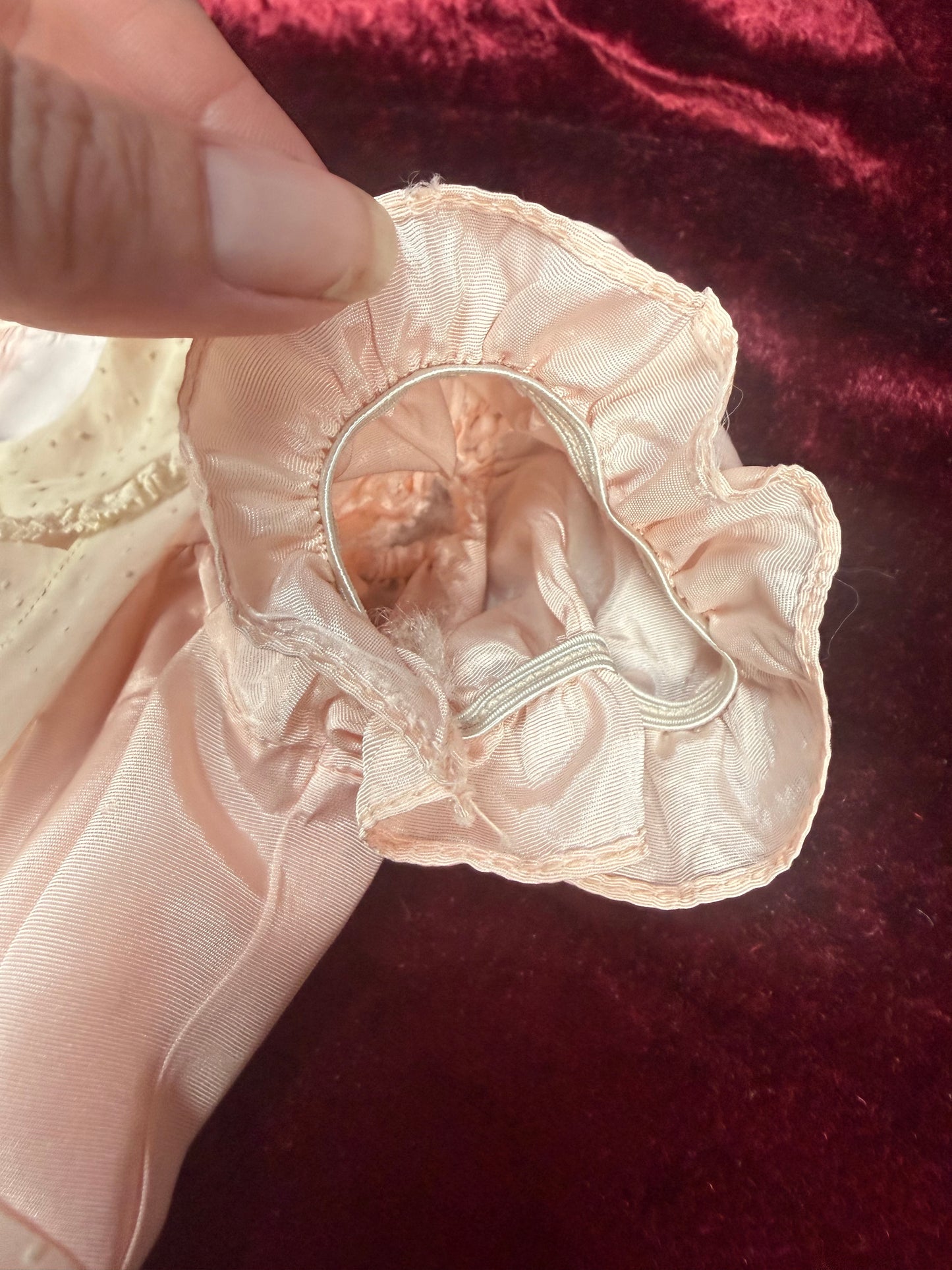 Vintage Mid Century Baby Dress – Pink Pinafore - Toni Togs - 18 Months