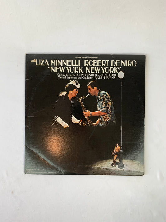 Double Album Vinyl Record - 1977 New York, New York Soundtrack - Liza Minnelli & Robert De Niro