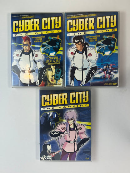 DVD - Cyber City - Complete Series Box Set - English / Japanese - U.S. Manga - 1995
