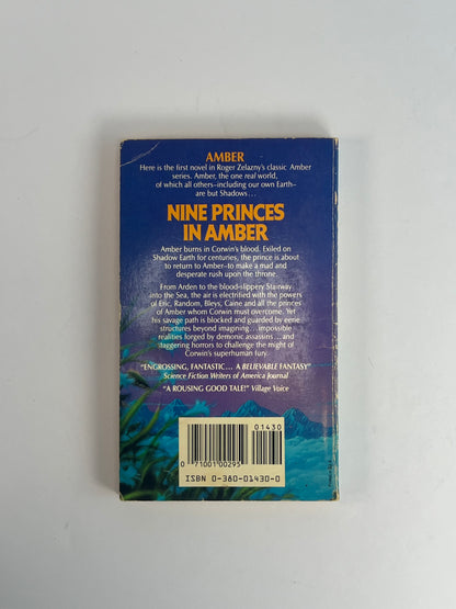 Vintage Paperback - Nine Princes in Amber - Roger Zelazny - 1970