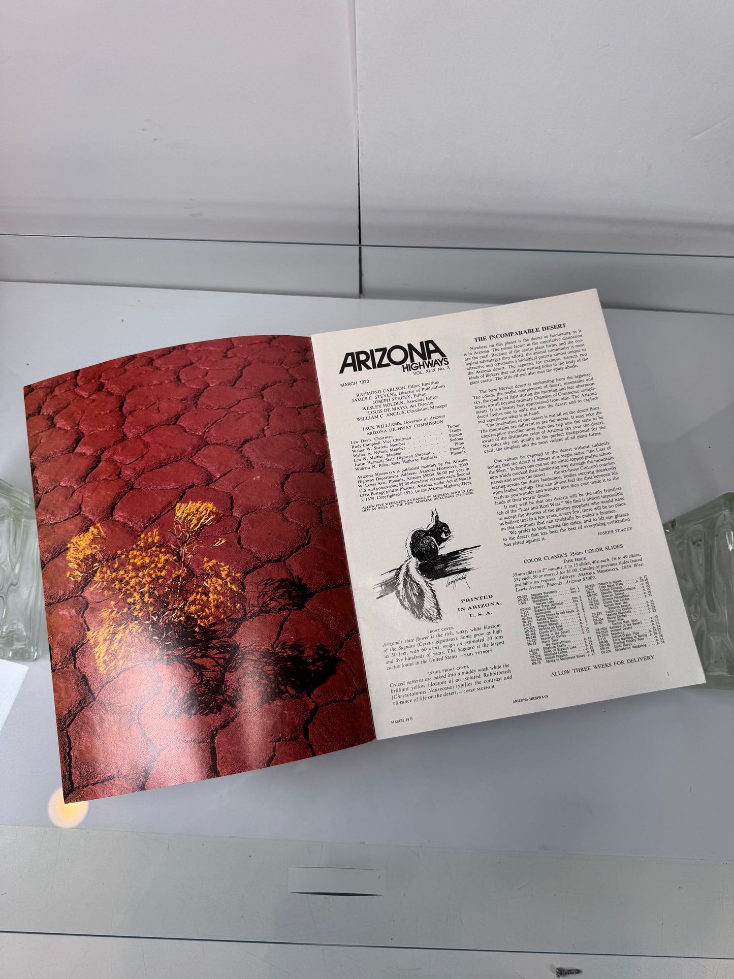 Vintage Ephemera - Arizona Highways Magazine - March 1973