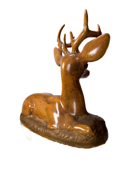 Vintage Home Decor - Ceramic Statue - Mid Century Deer