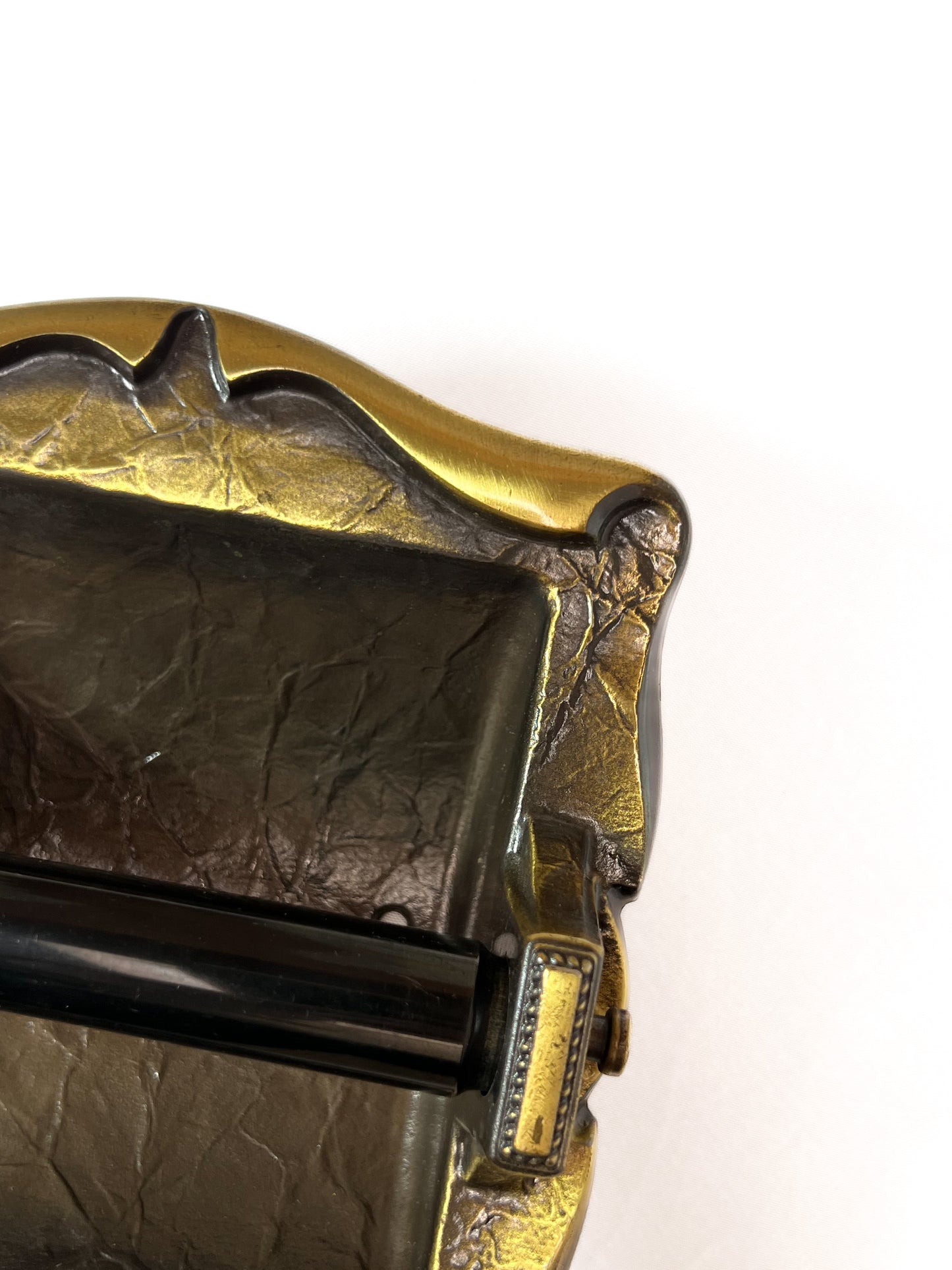 Vintage Brass Decor - Recessed Toilet Tissue Paper Holder - Amerock Carriage House