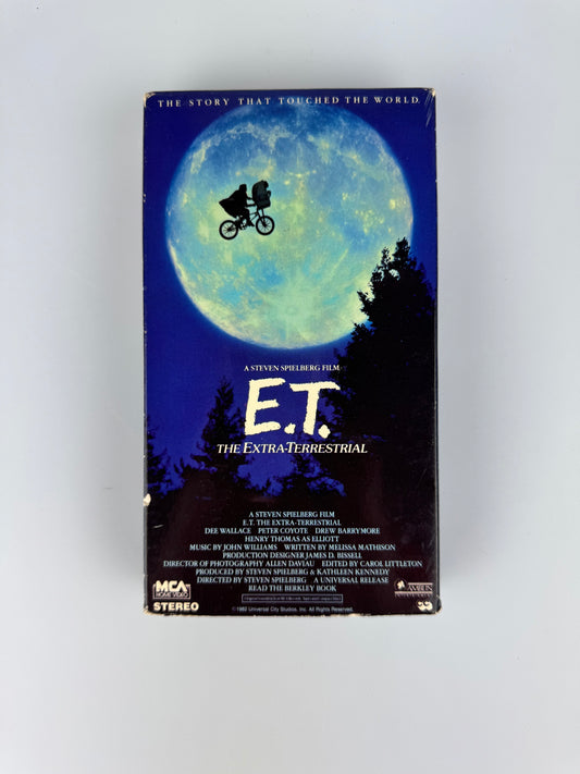 VHS - E.T. - 1988