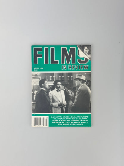 Films In Review Magazine - March 1990 - Character Players, Gothic Heroines, Southern Women In Film