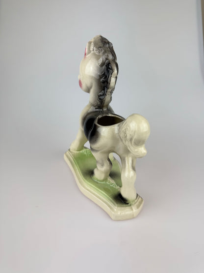 Vintage Mid Century Rempel Ceramics Frisky Pony Planter