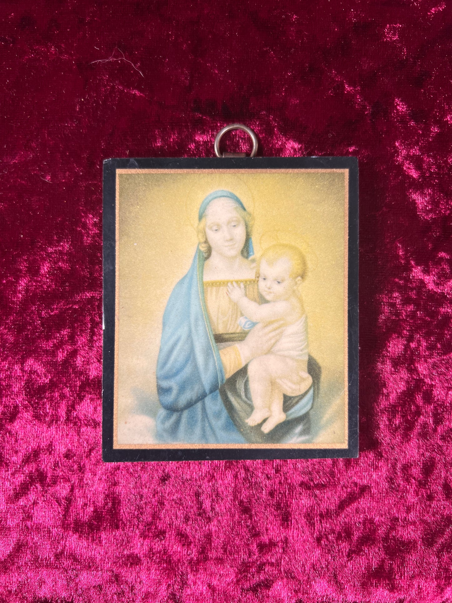 Vintage Religio - Wall Plaque - Raphael's Madonna del Granduca