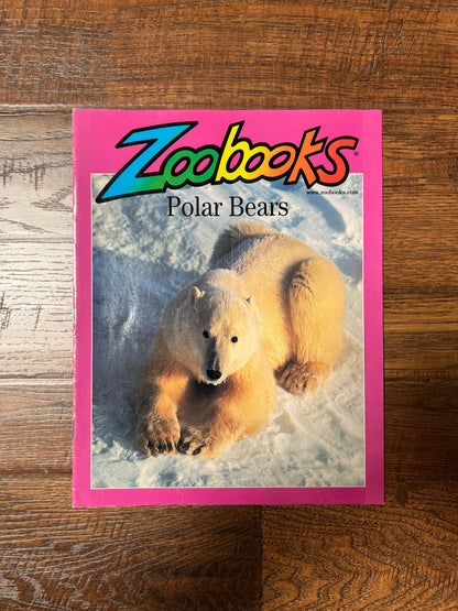 Vintage Ephemera - Magazine - Zoobooks - Polar Bears - March 2002