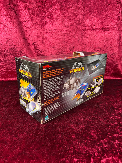Vintage Collectibles - Battle Bots - Bump 'N' Bash Bots - Red Scorpion and Complete Control - Hasbro - 2001