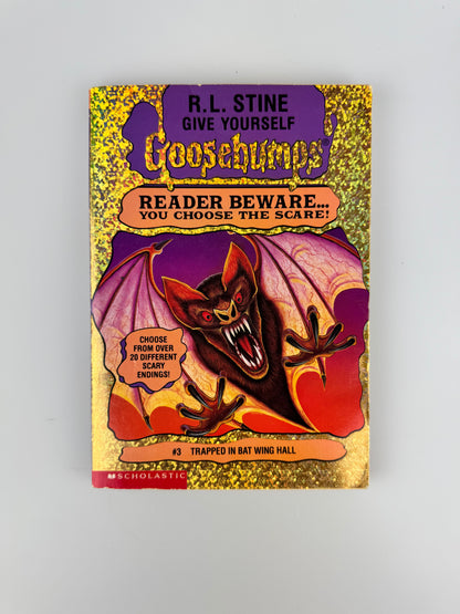 R.L. Stine Give Yourself Goosebumps Book | Reader Beware...You Choose The Scare!