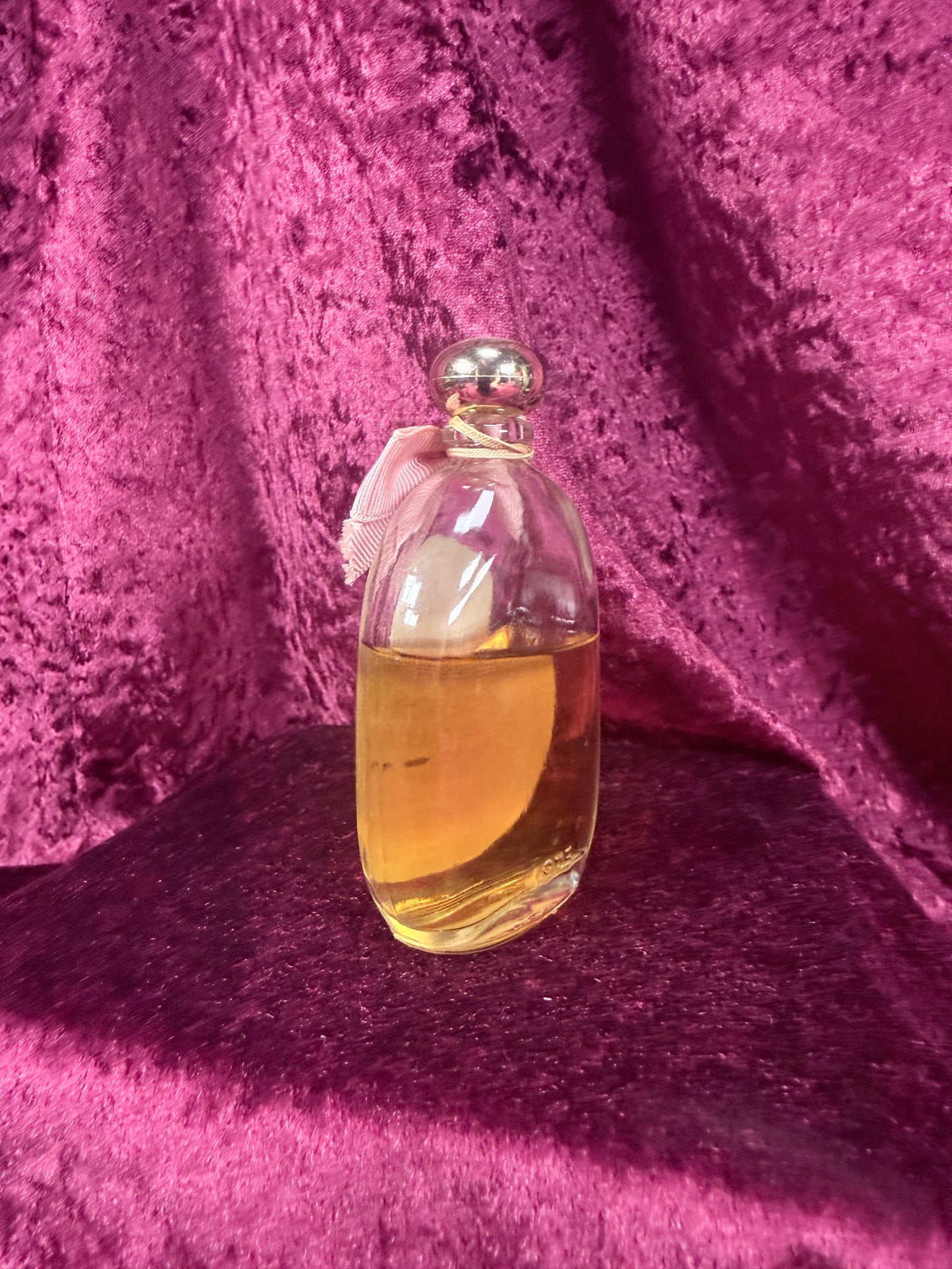 Vintage Glass Perfume Bottle – California Perfume Co. Anniversary Keepsake Floral Design