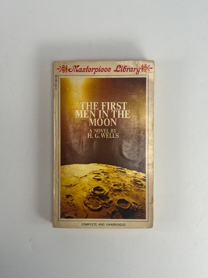 Vintage Paperback - The First Men in the Moon - H.G. Wells - 1968 Masterpiece Library