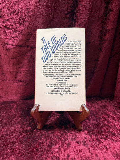 Vintage Paperback Book - The Dispossessed - Ursula K. Le Guin - 1975