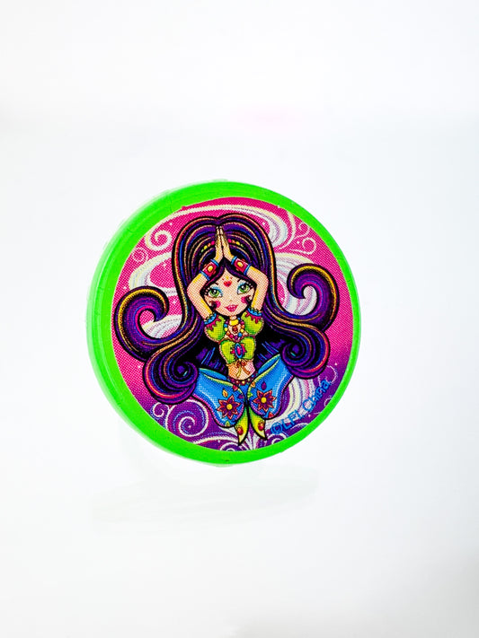 Vintage Ring - Y2k Lisa Frank Novelty Plastic Ring - Genie