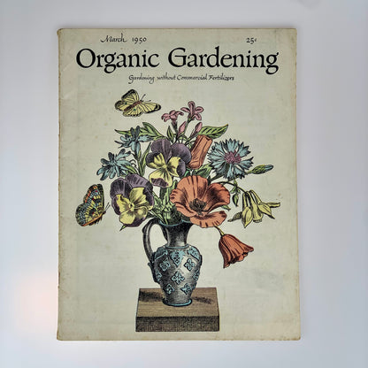 Vintage 1950s Organic Gardening Magazines Bundle