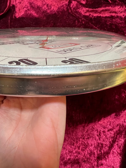 Vintage Metal Advertising Thermometer - Value Rated Used Car Novelty Sign