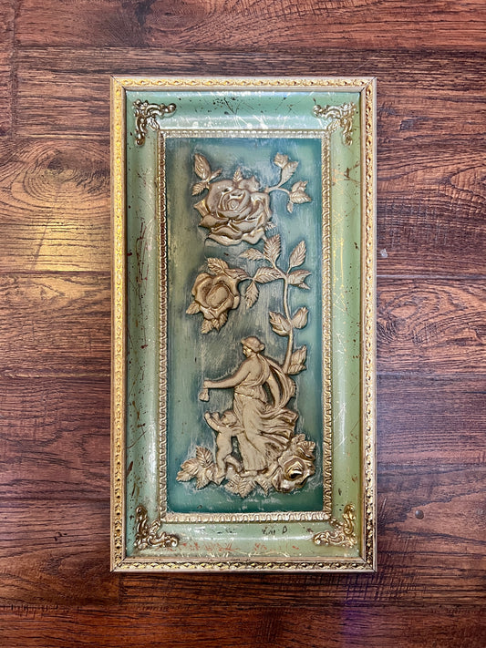 Vintage Home Decor - Mid Century Wall Art - Four Seasons - Summer - Dimensions II by Metalcraft