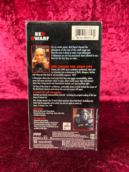VHS - Red Dwarf: Smeg Ups - 1994