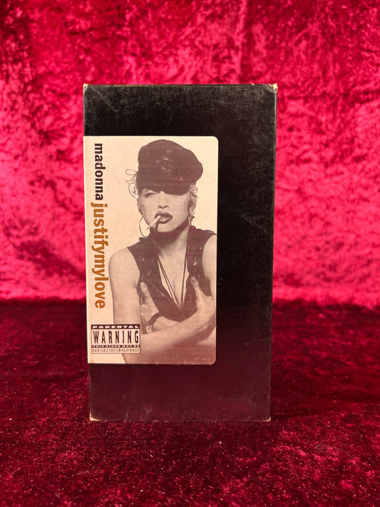 VHS - Madonna: Justify My Love - 1990