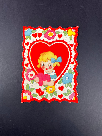 Vintage Ephemera - Valentine’s Day Card - Just A Little Whim