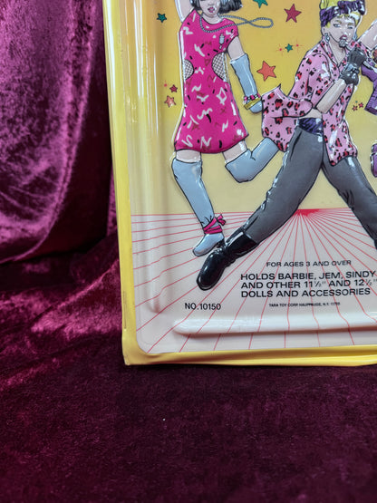 Vintage Vinyl Fashion Doll Case – Mixed Barbie Clothing, Shoes & Accessories