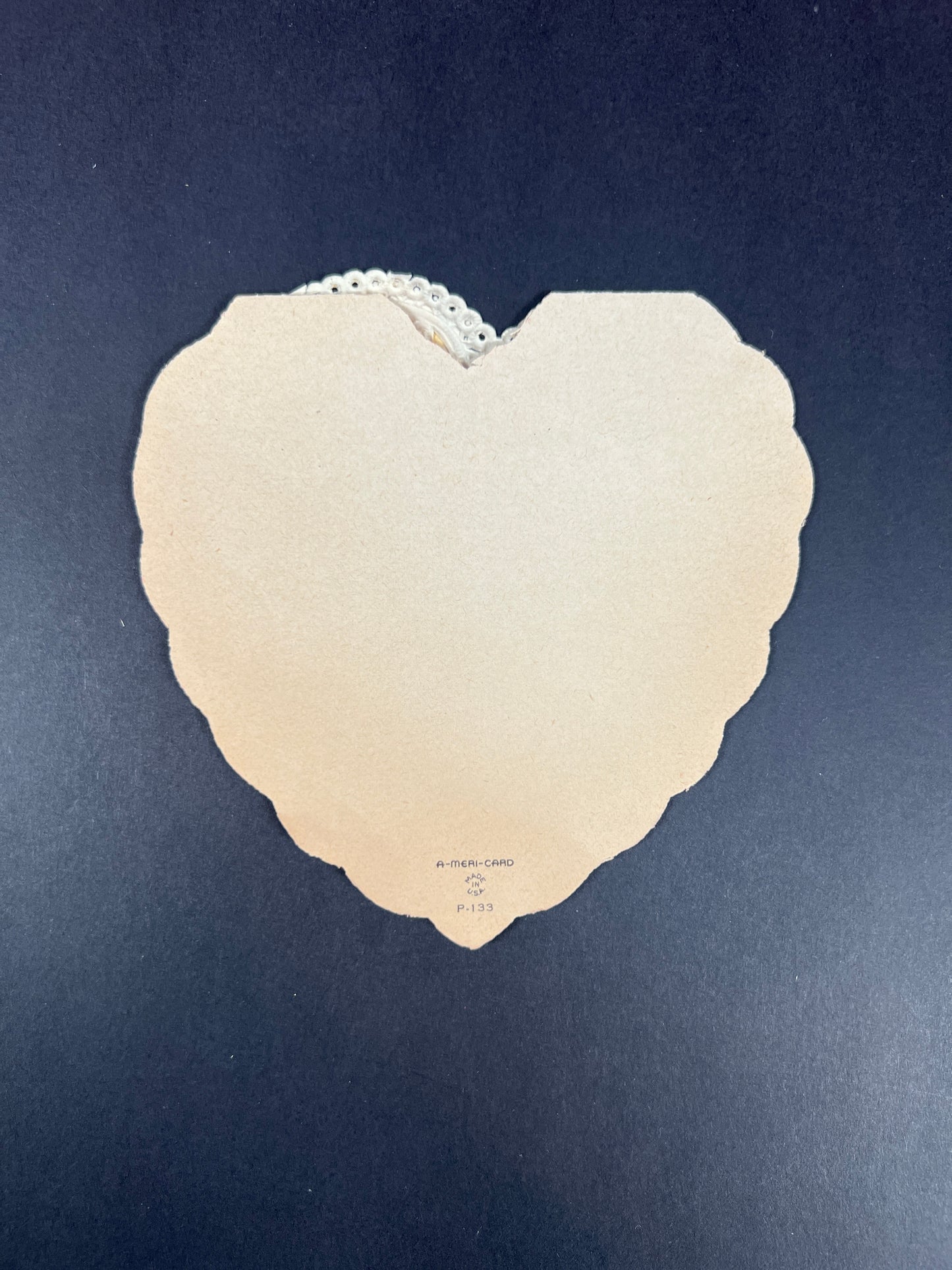 Vintage Ephemera - Valentine’s Day Card - Dear Valentine - A-Meri-Card - USA