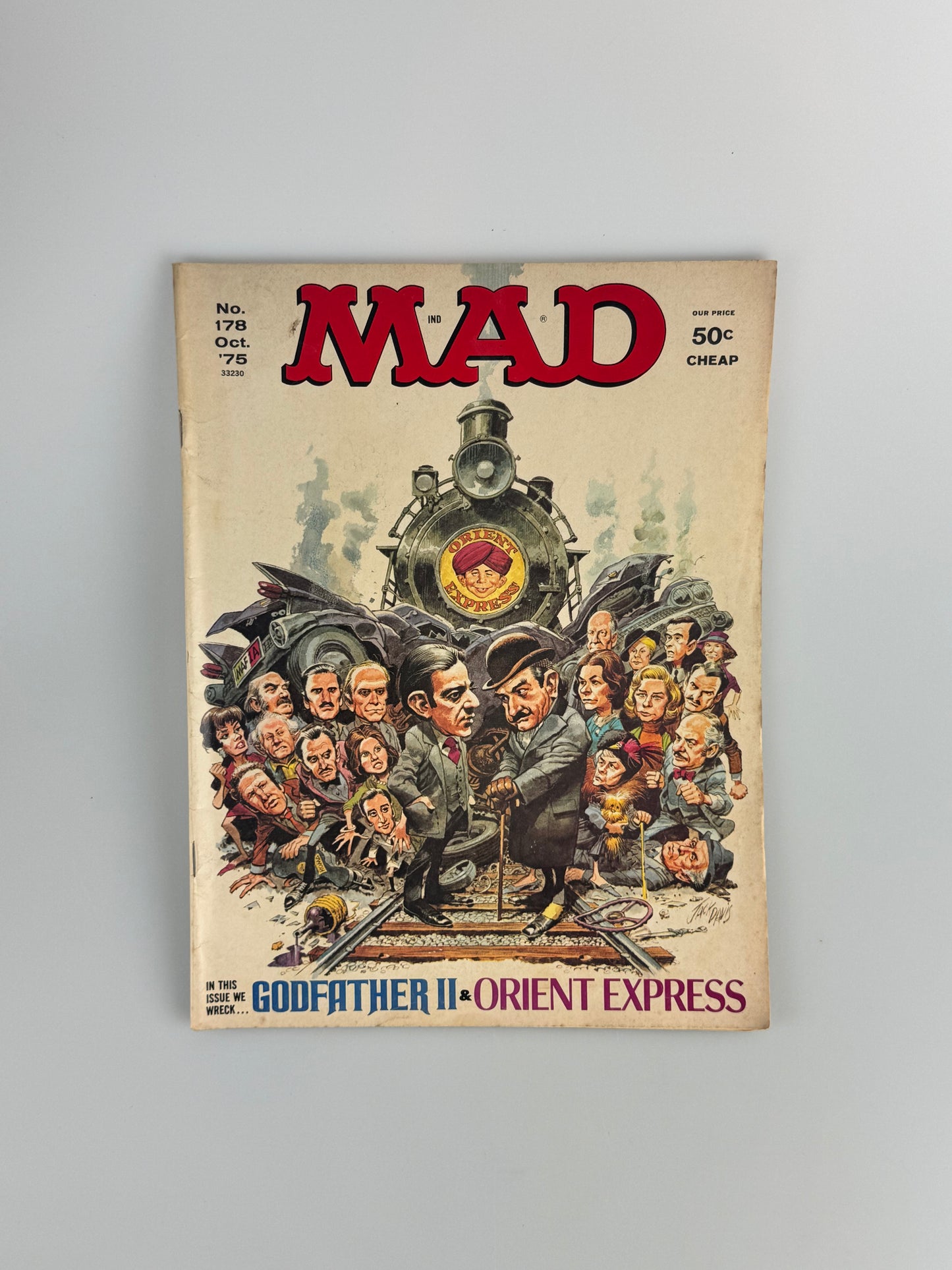 Vintage Mad Magazine - October 1975 - #178