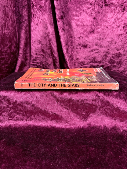 Vintage The City and the Stars by Arthur C. Clarke 1957 Signet Paperback First Printing